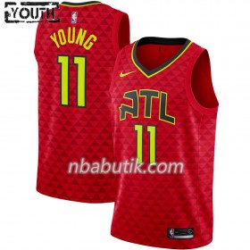NBA Børn Trøje Atlanta Hawks Trae Young 11 Nike 2019-20 Statement Edition Swingman